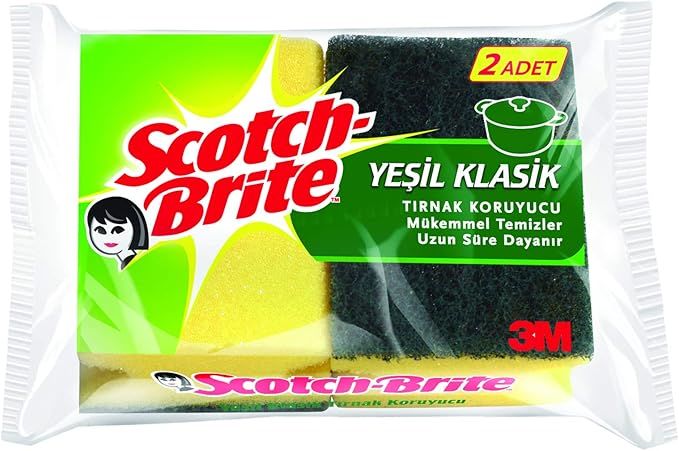 SCOTCH BRİTE KLASİK SÜNGER 2 Lİ*70*