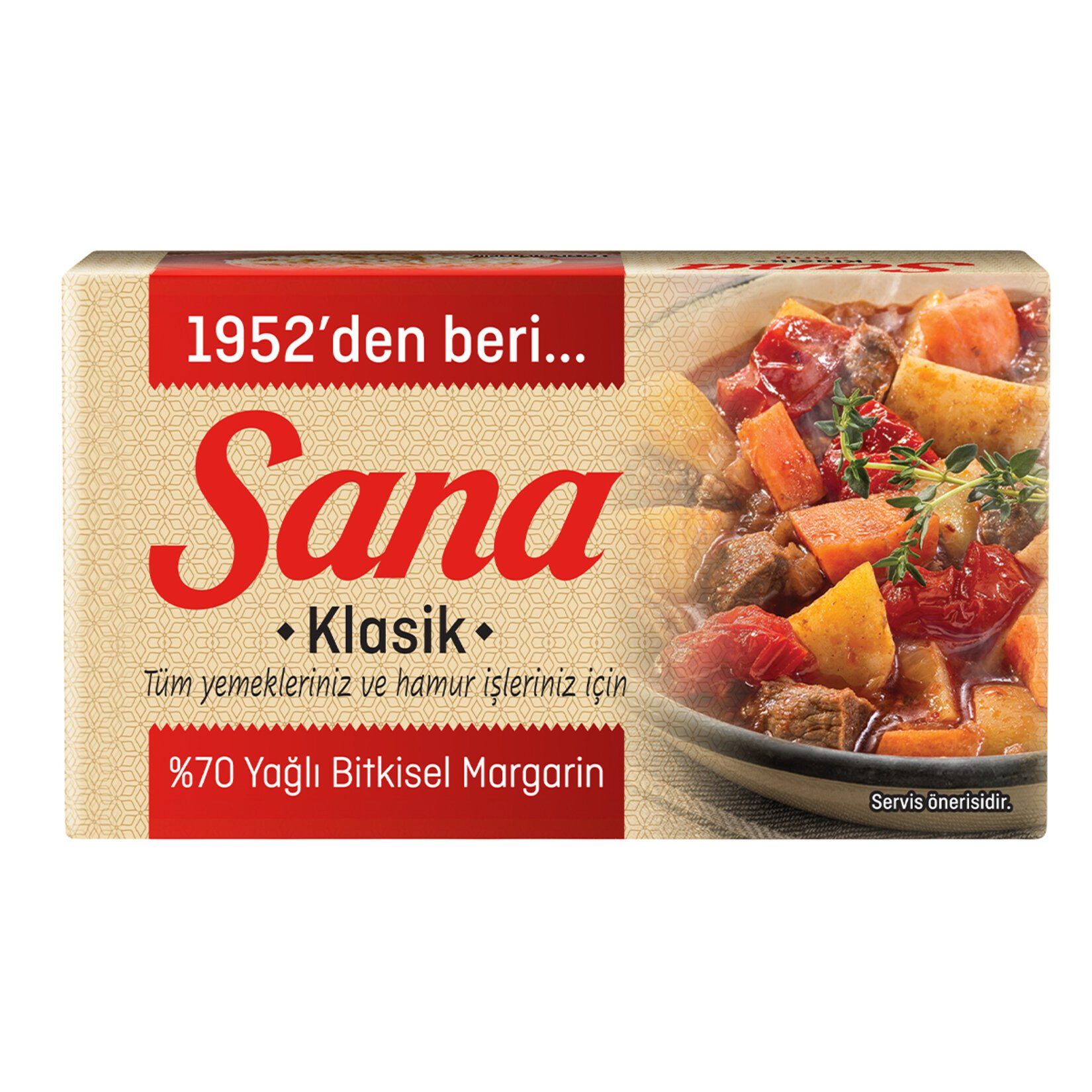 SANA KLASİK PAKET MARG.250gr.*24