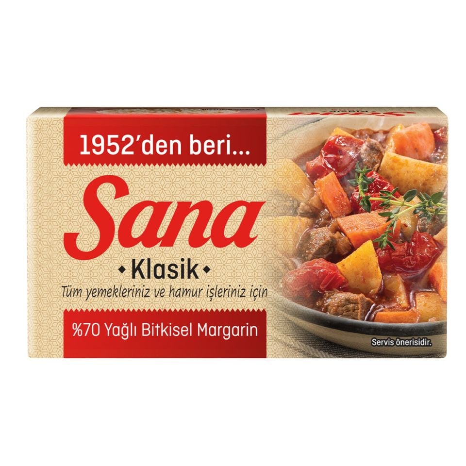 SANA KLASİK PAKET MARG.250gr.*24