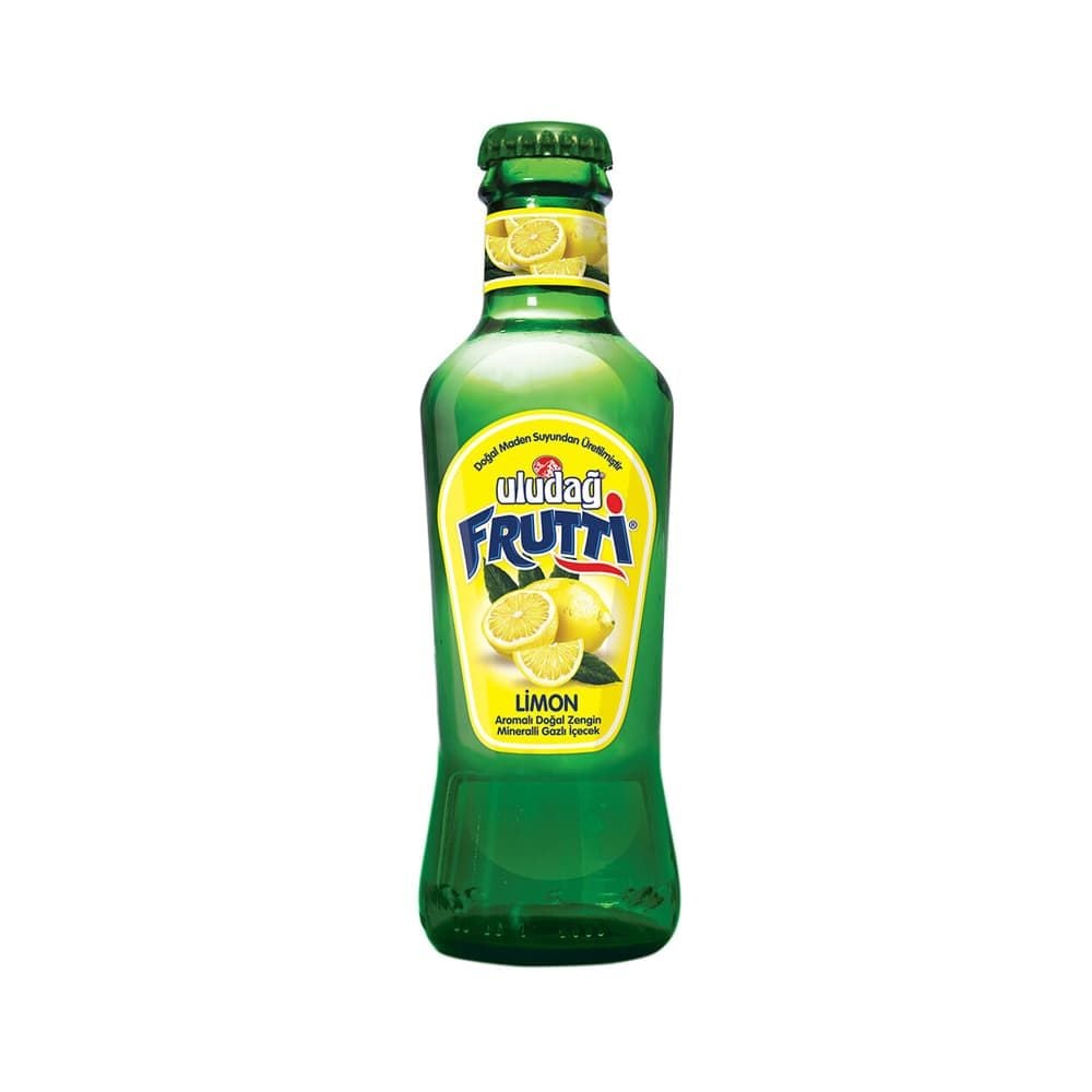 ULUDAĞ FRUTTİ LİMONLU MADENSUYU 200ML*24*