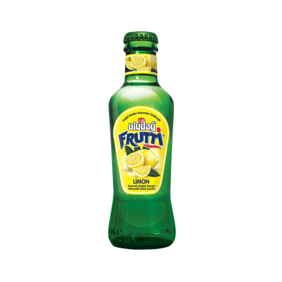 ULUDAĞ FRUTTİ LİMONLU MADENSUYU 200ML*24*